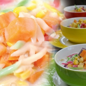 Warna-warni Bubur Cha Cha, Sungguh Menggoda Selera Waktu Berbuka!