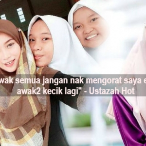 Ustazah Ke, Model Ni? Rasa Macam Nak Sekolah Balik Bila Tengok Gambar Dia!