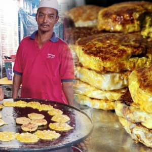 Nak Beli Sepuluh Pun Boleh, Martabak Ekonomi Pak Ali Cuma RM1 Sekeping