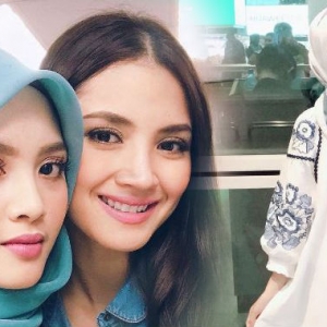 Sebiji! 'Kembar' Fazura Tumpang Rezeki