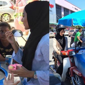 Awek Cun Jual Aiskrim, Kecoh Di Media Sosial