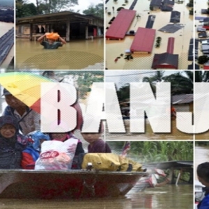 Banjir Kilat Di Batu Pahat, 7 Keluarga Dipindahkan Ke Pusat Pemindahan