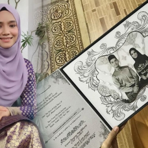 "Cantik, Macam 'Story Book'" - Netizen Puji Kad Undangan Ummi Nazeera