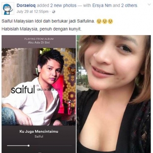 Dah Semua Nak Jadi Perempuan, Perempuan Nak Jadi Apa? - Netizen Terkejut Wajah Baru Saiful Malaysian Idol