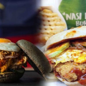 Malaysia, Singapura Gaduh Sebab Burger Nasi Lemak - Patutkah?