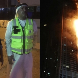 Bangunan Tertinggi Dubai, Menara Torch Sekali lagi Dijilat Api