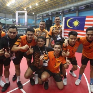 Skuad Sepak Takraw Chinlone Hadiahkan Pingat Emas Pertama Negara