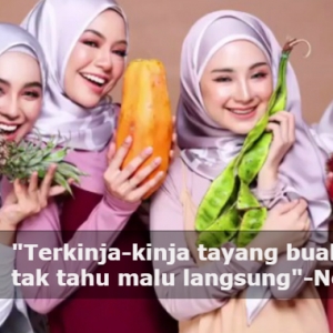 "Nak Tayang Buah Ke Tudung Dik?"-Iklan Dikecam Tonjol Unsur Seksual