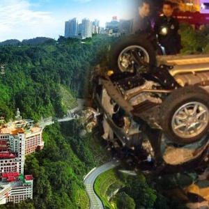 Hilang Kawalan, Dua Maut Terhumban Di Genting Highlands