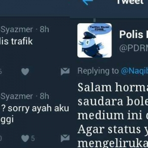 Saya Minta Maaf PDRM, Harap Tuan Tak Hukum Saya - Lelaki Kecut Perut Polis Komen Status Twitter