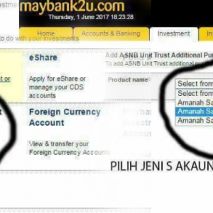 Simple Gila, Ini Cara Simpan Duit Ke ASB Guna Maybank2u