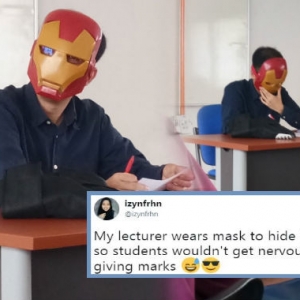 Untunglah Pelajar UIAM Ada Hero Iron Man Mengajar Dalam Kelas