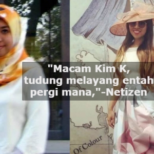 Macam Kim Kardashian, Netizen Terkejut Imej Amalina Che Bakri Sekarang