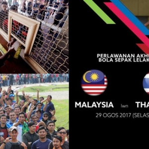 Perlawanan Akhir Bola Sepak Sukan SEA: Tiada Jualan Tiket Secara Atas Talian