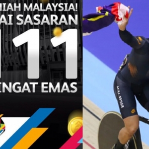 Sasaran 111 Pingat Emas Tercapai, Hasil Sumbangan Azizulhasni Awang