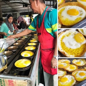 Apam Telur Goyang Jadi Viral Sekelip Mata, Dijual Cuma RM1!