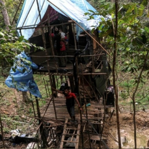 Tolak Dibantu, Suami Isteri Pilih Tinggal Di Hutan Sebagai Bukti Cinta