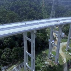 Rawang Bypass, Laluan Tinggi Menggamit Awan...Ada Berani Memandu Di Sini?