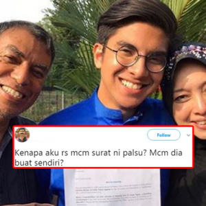 Siapa Kata Surat Oxford Syed Saddiq Palsu? Ini Respon 'Win' Dia!