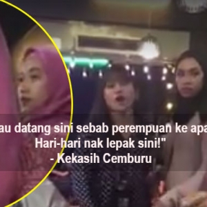 Macam Drama Slot Akasia Pula Ada Adegan Wanita Maki 'BF' Di Kedai Makan