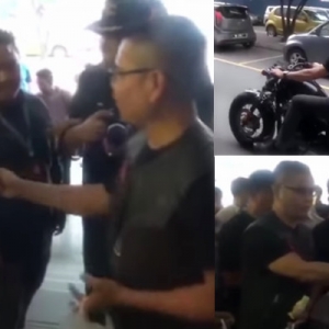 Selepas Pecahkan Botol Bir, Kali Ini Jamal Naik Motosikal Bagi Aiskrim Percuma