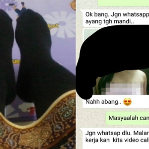 'Masyaallah Cantiknya..' - Suami Berselera Dengan Isteri Orang, Puji Siap Sebut Nama Tuhan!