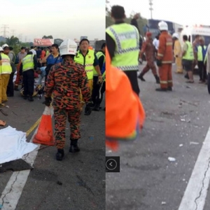 Kemalangan Berhampiran Plaza Tol Juru: 10 Maut, 19 Cedera Parah