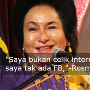 Takda Telefon Pintar, Tak Tahu Orang Kutuk Apa - Rosmah Mansor Dedah Rahsia Kebahagiaan