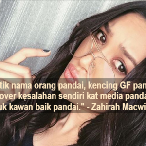 Terima Kasih Jadikan Saya 'Badut' - Zahirah Macwilson Angin Dengan Kamal Adli