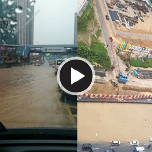 Hujan Lebat Mengakibatkan Banjir Kilat Di Selangor, Elak Guna 2 Lebuhraya Ini