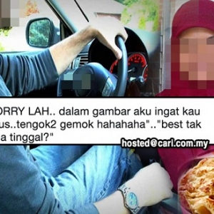 Bercinta 5 Bulan Di WhatsApp, Bila "First Date" Gadis Gemuk Ini Ditinggalkan Bersama Roti Canai