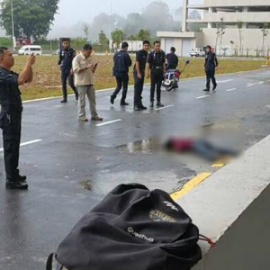 Terjun Dari Tingkat Enam GPO, Wanita Maut Serta-Merta