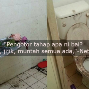 Toilet Berkerak, Mozek Tercabut!-Penyewa Lari, Tinggal Rumah Macam Kandang Binatang