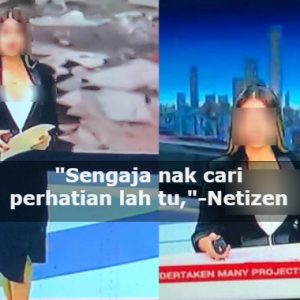 "Terlondeh Sangat, Nak Tayang Siapa Lurah Tu?" -Pembaca Berita  TV Seksi Dikutuk