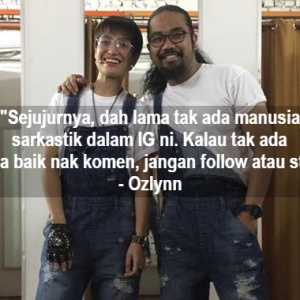 "Jangan Sibuk Cari Aib Orang" - Kenapa Ozlynn Marah-Marah Tu?