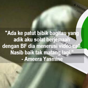 Solat Jemaah Dengan BF Menerusi Video Call, Ini Lebih Sesat Dari Ayah Pin!