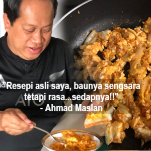 "Ahmad Masak Apa Ni Ahmad? Kembang Tekak Aku"