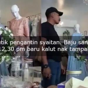 Pukul 12.30 PM Baru Kalut Jahit Manik, Pengantin Mengamuk Baju Sanding Tak Siap