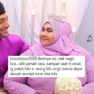 Ramai Cemburu Gadis Berbadan Besar Ini Dapat Suami Kacak! Kau Ado?