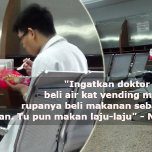 "Nak Makan Pun Tak Sempat" - Netizen Terharu Dengan Doktor Ini