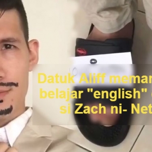 Video Parodi Selipar LV Cikgu Zach Melucukan! Setepek Aliff Syukri Kena Perli