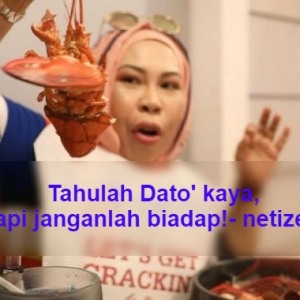 "Perangai Kampung, Melalak Panggil Waiter?"-Video DS Vida Makan Mewah Di Dubai Jadi Perhatian