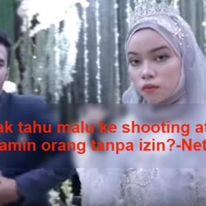"Tak Kahwin Buat Cara Tak Kahwin"-Instafamous Shooting Atas Pelamin Orang Lain Teruk Dihentam