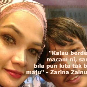 "Busuk Hati Orang Melayu Ni" - Netizen Sedih Zarina Zainuddin Dihalau