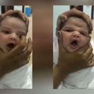 Jururawat Tak Senonoh, Aksi Penyek Muka Bayi Jadi Tular