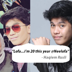 “Tak Habis-Habis Lofa, Merajuklah” –  Hati Peminat Haqiem Rusli Hancur Lebur