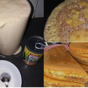 Bikin Apam Balik Di Rumah. Lagi Best Campak Ja Inti Ikut Suka