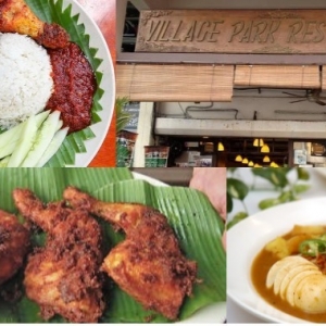 Nasi Lemak Ayam Village Park Restaurant Terangkat Habis! Bukan Orang Biasa Je, VVIP Pun Datang