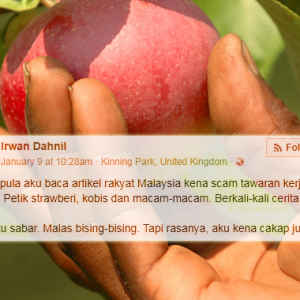 Tak Sedar Diri Harap Gaji Macam Jutawan - Nak Petik Buah? Baca Ni Dulu!