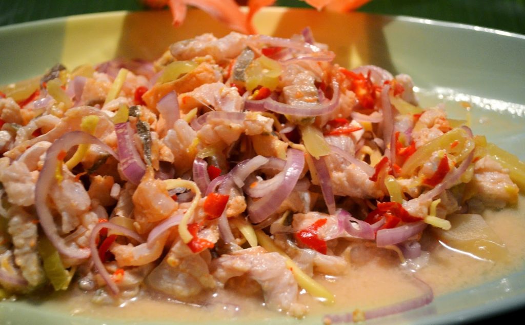 Sarawak makanan Resepi Umai